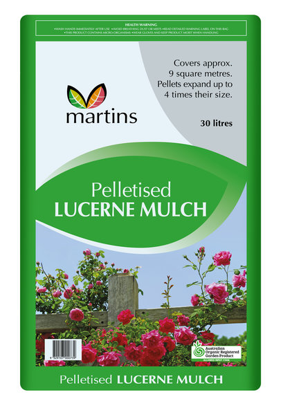 Pelletised Lucerne Mulch